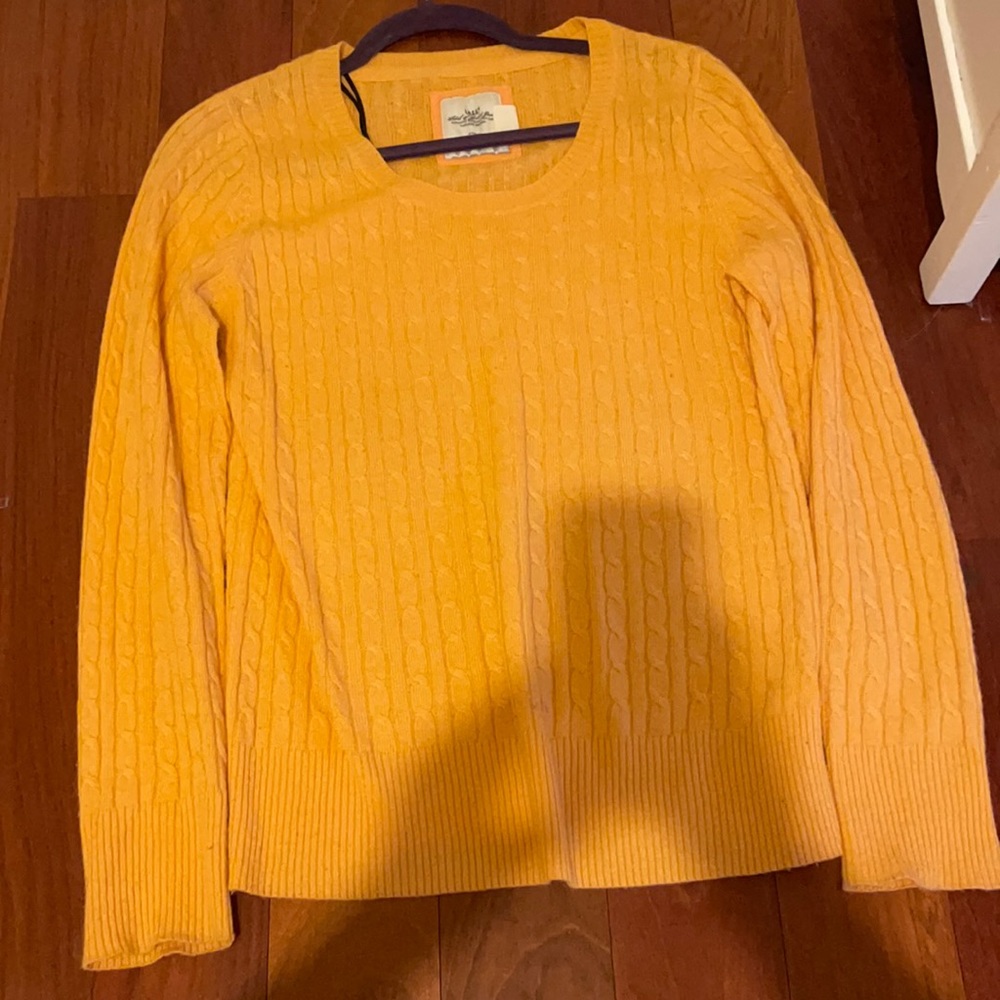 Large H&M Orange Sweater